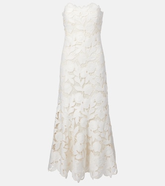 Robe midi Valetta brodée | Simkhai