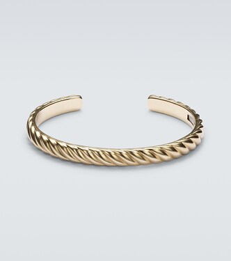 Armreif Sculpted Cable aus 18kt Gelbgold | David Yurman