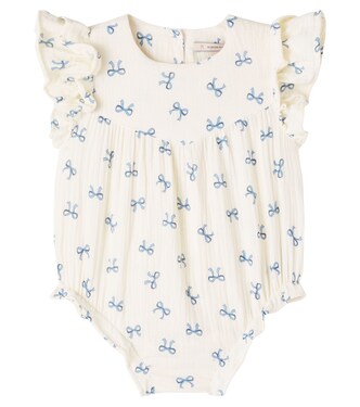 Bébé – Combi-short Coco imprimée en coton | Konges Sløjd