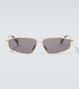 Triomphe Metal 05 rectangular sunglasses | Celine Eyewear