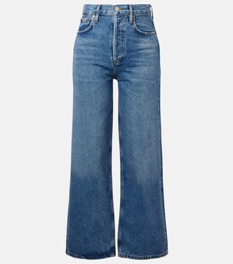 Jeans Ren a gamba larga e vita alta | Agolde
