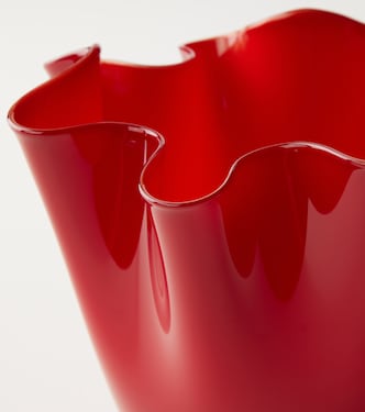 Fazzoletto Murano glass vase by Fulvio Bianconi and Paolo Venini