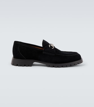 Horsebit suede loafers | Gucci
