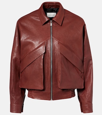 Leather bomber jacket | Magda Butrym