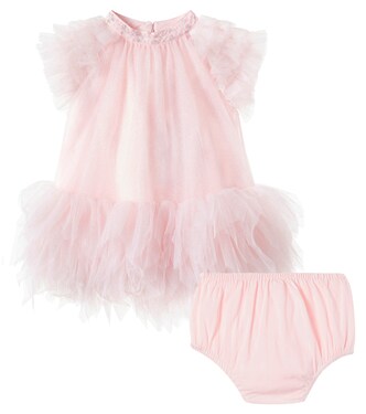 Baby Abu Dhabi dress and bloomers set | Tutu Du Monde