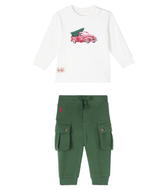 Bebé - set de camiseta y pantalones deportivos | Polo Ralph Lauren Kids