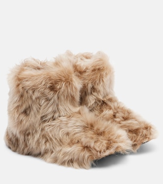 Big shearling ankle boots | Christen
