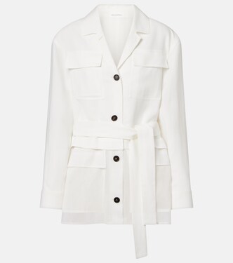 Belted jacket | Brunello Cucinelli