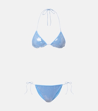 Bikini con paillettes | Oséree