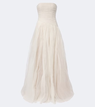 Bridal Bustier-Robe Mila aus Seidenorganza | Danielle Frankel
