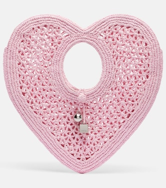 Bolso Spiaggia Coeur Small de rafia | Jacquemus