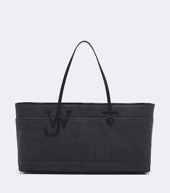 Elongated Anchor canvas tote bag | JW Anderson