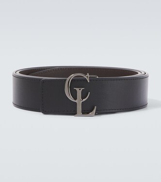 Ceinture CL réversible en cuir | Christian Louboutin