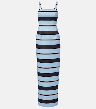 Maxikleid Regina aus Faille | Emilia Wickstead