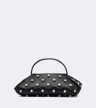 Origami Mini embellished leather top-handle bag | Altuzarra