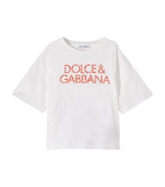 Logo cotton jersey T-shirt | Dolce&Gabbana Kids