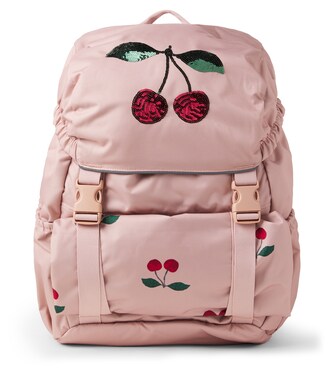 Clover embroidered sequined backpack | Konges Sløjd