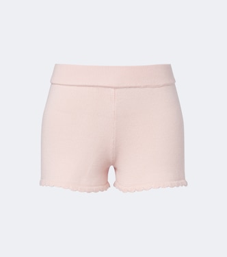 Maisie knitted wool shorts | Posse