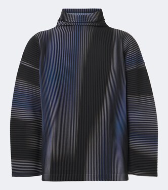 توب بليسيه بطبعات Blend of Lights | Homme Plissé Issey Miyake