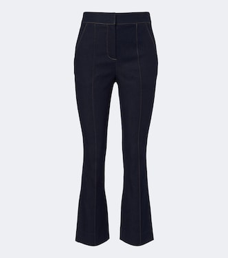 Kimra cropped flared jeans | Veronica Beard
