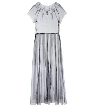 Maxikleid aus Mesh | Maison Margiela