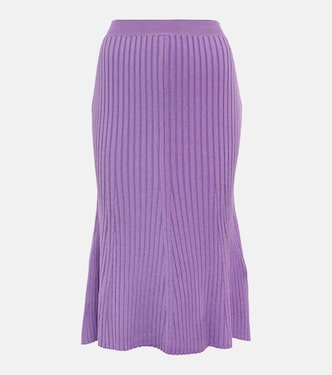 Ribbed-knit midi skirt | Stella McCartney