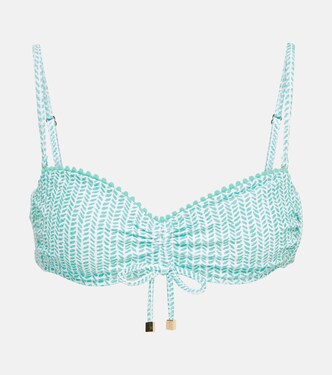 Seven Mile Beach bandeau bikini top | Heidi Klein