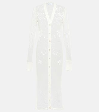 Sequined net midi dress | Jean Paul Gaultier