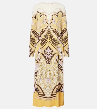 Spells Placée printed maxi dress | La DoubleJ