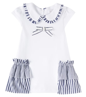 Baby striped cotton dress | Patachou