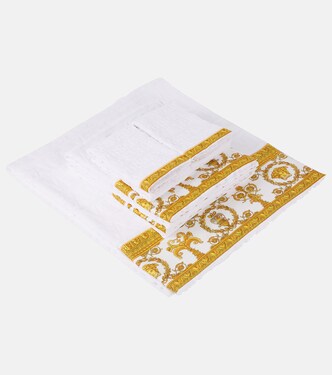 Set of 5 cotton terry towels | Versace Home