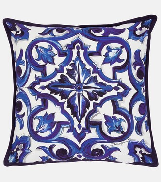 Small printed canvas cushion | Dolce&Gabbana Casa