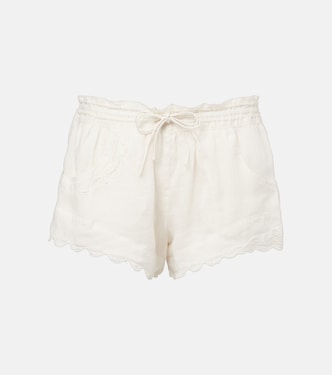 Lola broderie anglaise ramie shorts | Isabel Marant