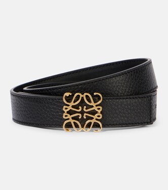 Anagram leather belt | Loewe