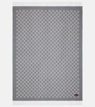 GG wool and cashmere blanket | Gucci