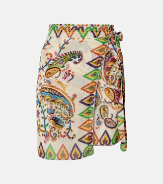 페이즐리 시어 비치 커버업 | Etro