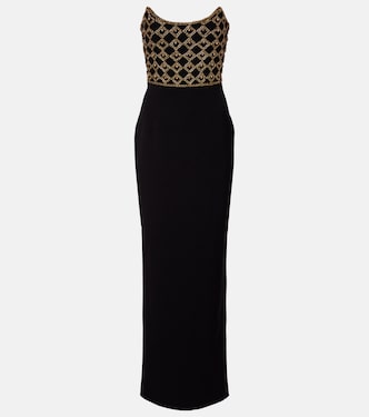 Vesper embellished corset gown | Rebecca Vallance