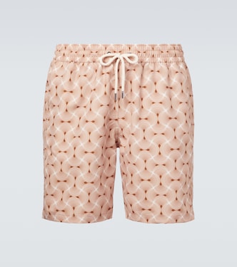 Santos printed swim trunks | Frescobol Carioca