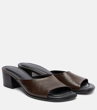 55 leather mules | Lemaire