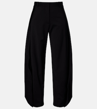 Draped wool wide-leg pants | Loewe