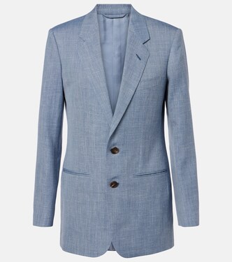 Guia wool, silk, and linen jacket | Loro Piana