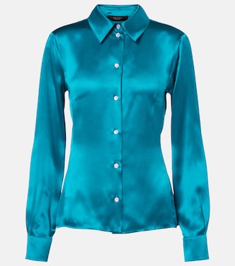 Silk satin shirt | Gucci