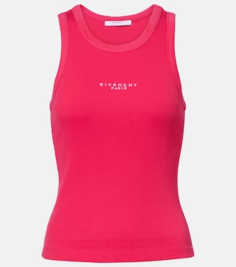 Logo printed cotton top | Givenchy