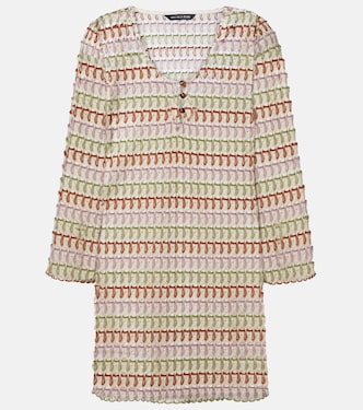 Novien crochet minidress | Veronica Beard