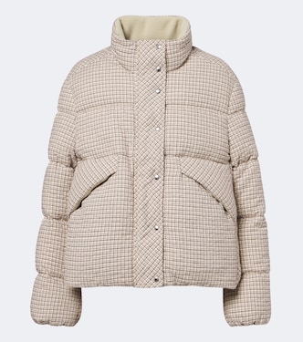 Cloante checked down jacket | Moncler