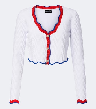 Orlaithe ribbed-knit cardigan | Retrofête
