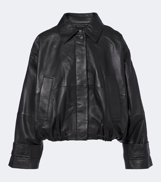 Leather blouson jacket | Róhe