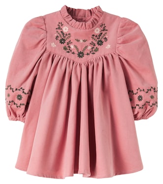 Baby Pauline cotton corduroy dress | Bonton