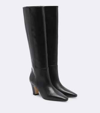 Silva leather knee-high boots | Aeyde