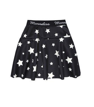 Star-print miniskirt | Monnalisa
